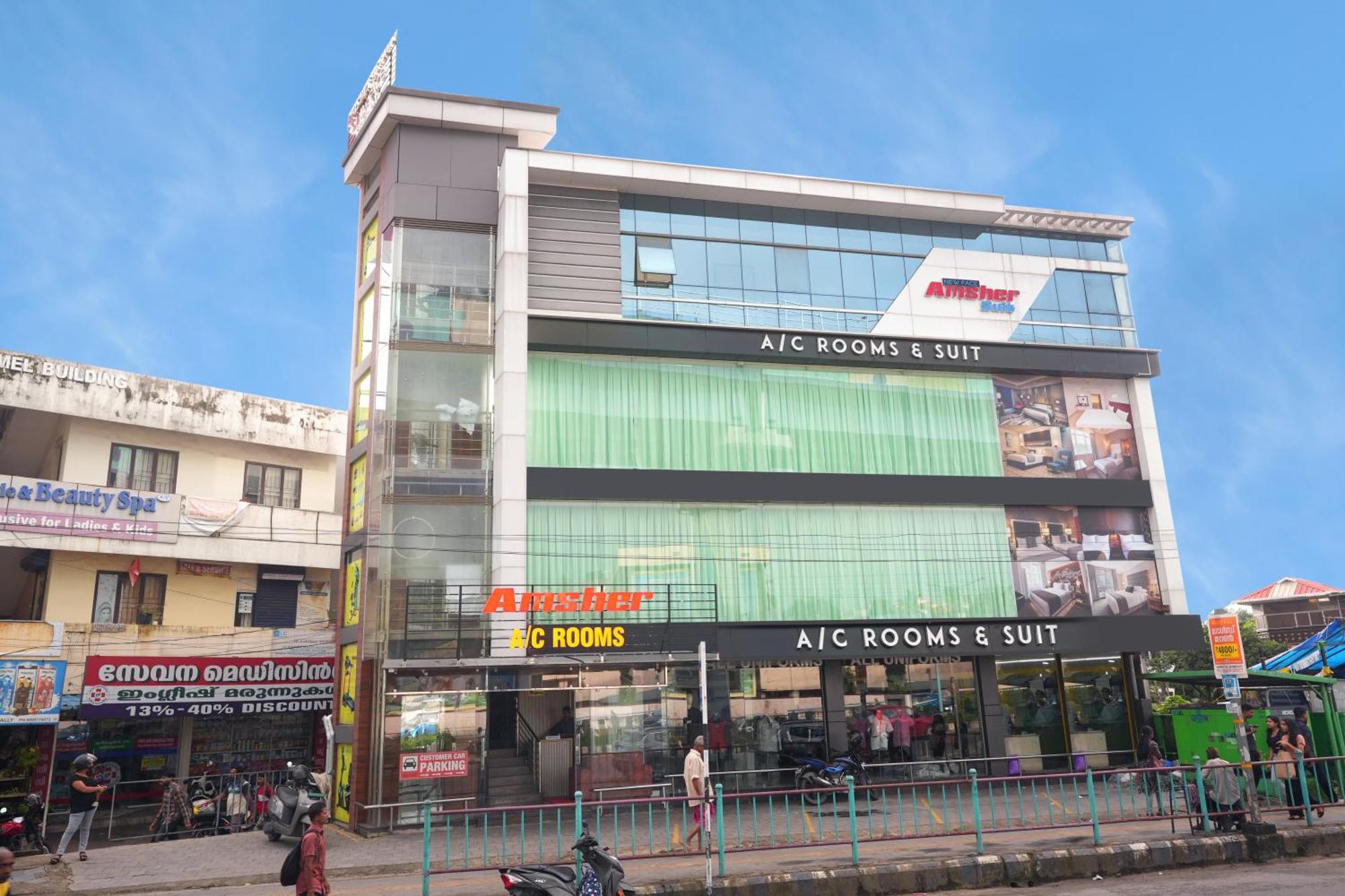 Amsher Suit Lulu Mall Road Hotel Kochi Kültér fotó